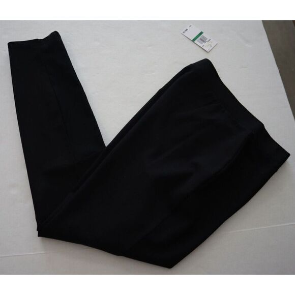 Michael Kors QU63B9AdP7 Women's Sz Large Black High Rise Stretch Pants - Picture 8 of 8